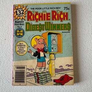 Ritchie Rich Vintage Paperback/Magazine